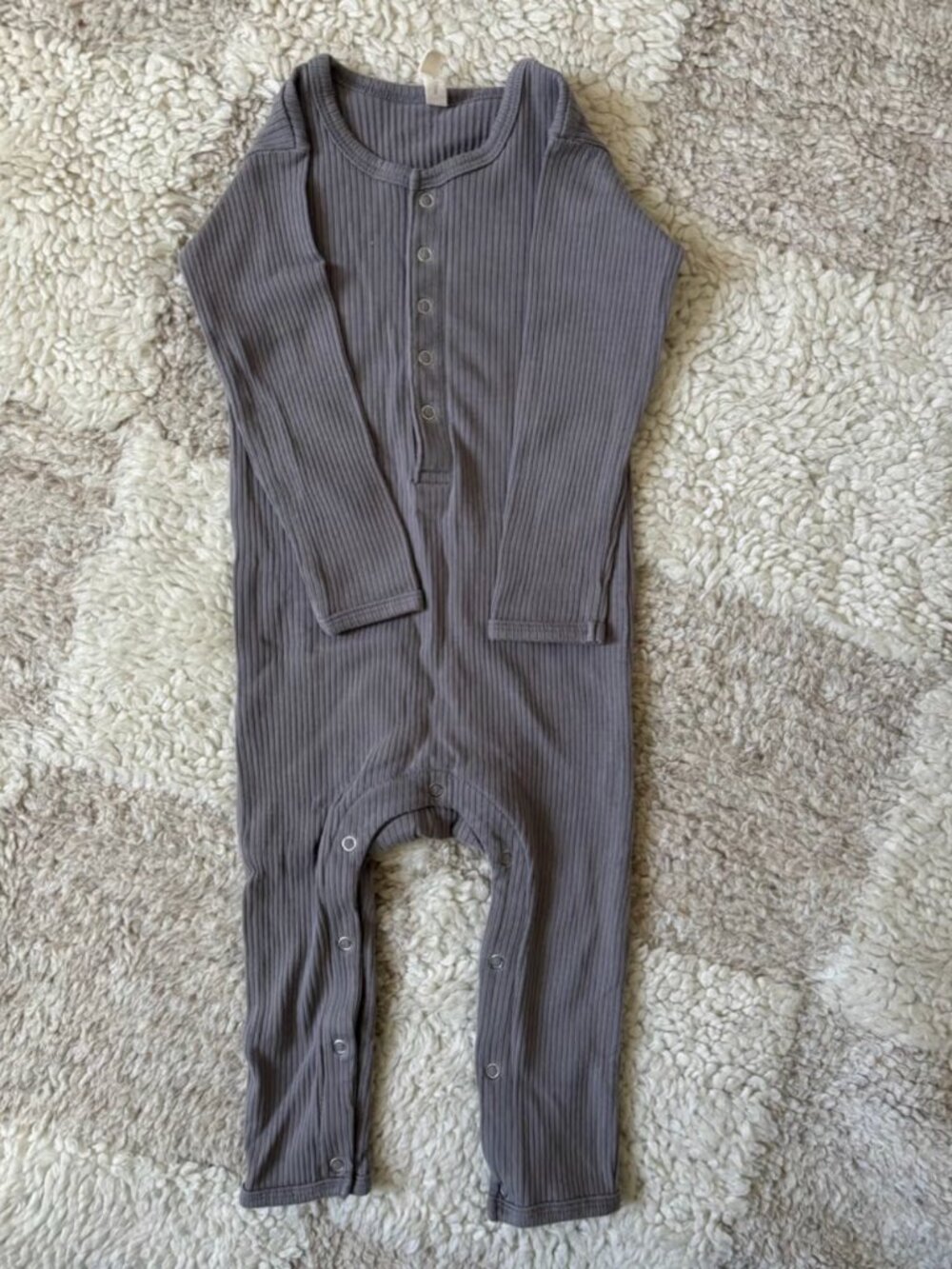 Quincy Mae Ribbed Romper